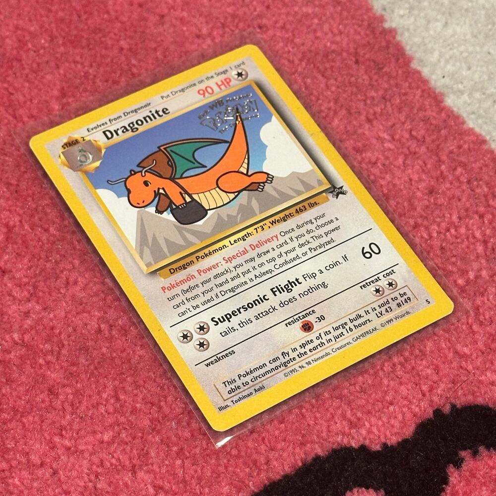 Dragonite #5 – Pokémon Promo – As Pictured